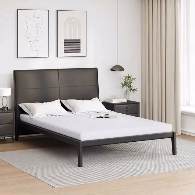 Materasso Ibrido vidaXL Bianco in Tessuto con Supporto H3 L: 140 cm, P: 200 cm