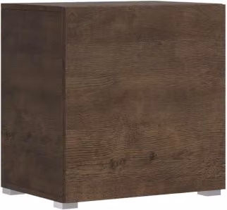 Base a terra Itamoby in legno color noce con piedini, L: 60 cm, H: 60 cm, P: 39,2 cm