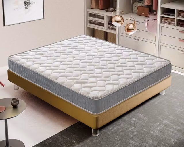 Materasso Piazza e Mezza MaterassieDoghe in Waterfoam e Gel, Ortopedico con 13 Zone di Comfort, Antibatterico e Termoregolatore, Bianco, L/P/H: 140 x 190 x 16 cm