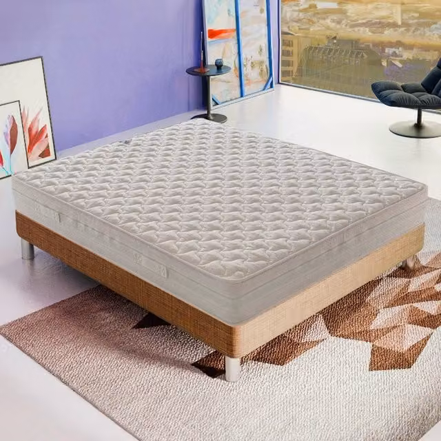Materasso Singolo KingDream in Cold Foam Bianco con Proprietà Antibatteriche e Regolazione della Temperatura, L/P/H: 90 x 200 x 20 cm