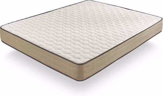 Materasso HR Core Bamboo Care Moonia con schiuma fredda e tessuto antibatterico beige, L 135 cm x P 190 cm x H 18 cm
