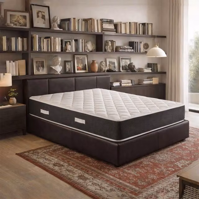 Materasso singolo Geemma Mod. Prime 24 in memory foam ortopedico con regolazione della temperatura, colore bianco, L/P/H: 100 x 200 x 24 cm