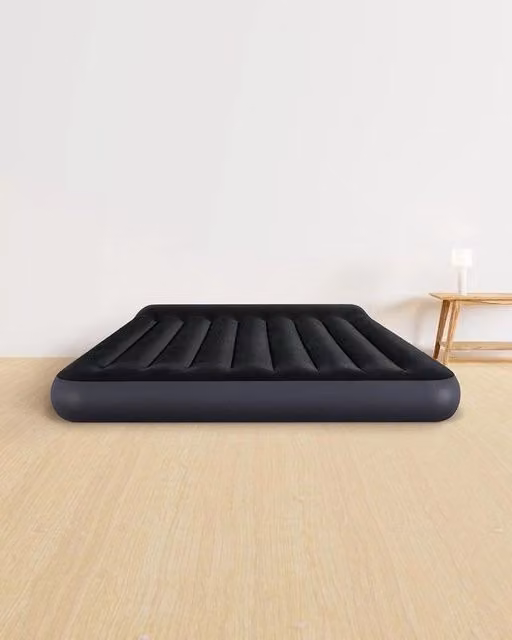 Materasso gonfiabile Intex con pompa integrata e tecnologia 64150ND, colore nero, L/P: 150 x 200 cm