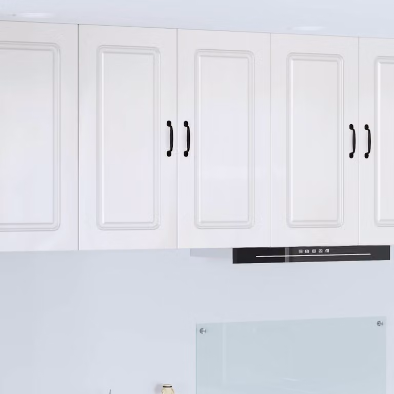 vidaXL Pensile da cucina Kalmar Bianco Lucido L 80 x P 31 x H 80 cm