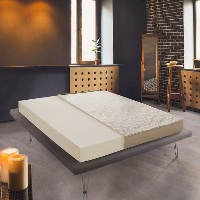 Materasso singolo Akima Talamo Italia in schiuma viscoelastica bianco L/P/H: 80 x 190 x 15 cm