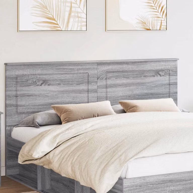 Testiera per letto vidaXL Sonoma grigia in legno ingegnerizzato L: 100 cm, H: 183 cm