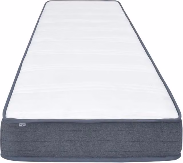 Materasso a molle insacchettate vidaXL per letto box spring, bianco e grigio, H x L x P: 20 x 100 x 200 cm