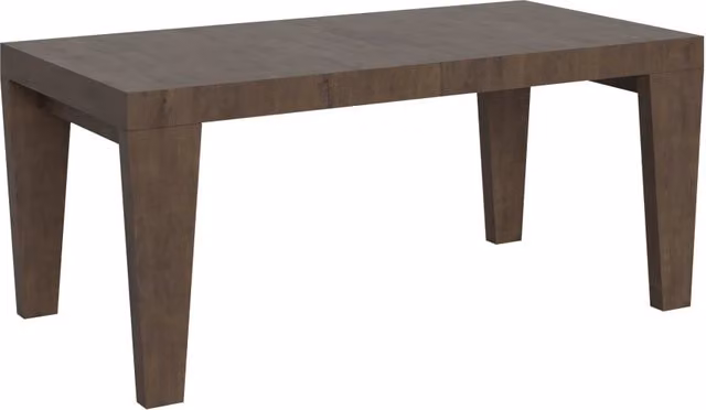 Tavolo allungabile moderno Itamoby color noce con piano rettangolare L: 90 cm, P: 200-460 cm