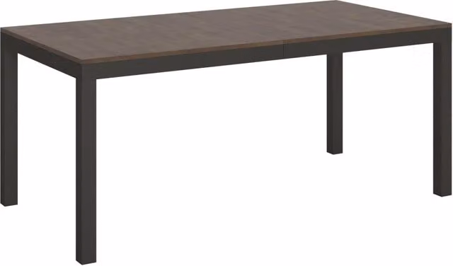 Tavolo da pranzo allungabile Everyday Evolution GIORDANOSHOP colore noce, L/P/H: 180-284 x 90 x 80 cm