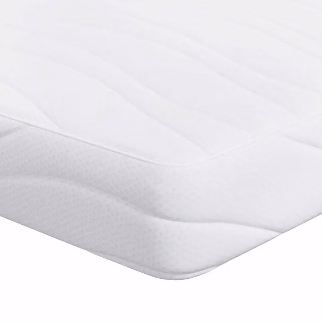 Materasso in gel bianco con tessuto Jacquard e regolazione della temperatura L: 70 cm, P: 200 cm