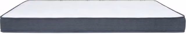 Materasso a molle insacchettate vidaXL per letto box spring, colore bianco e grigio, L/P/H: 200 x 90 x 20 cm