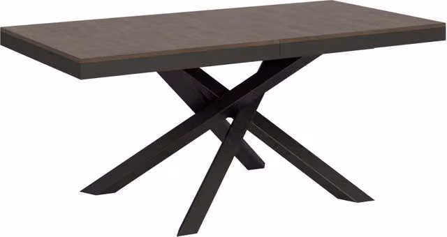 Tavolo Allungabile Volantis Evolution GIORDANOSHOP Colore Noce L/P/H: 180-440 x 90 x 77 cm