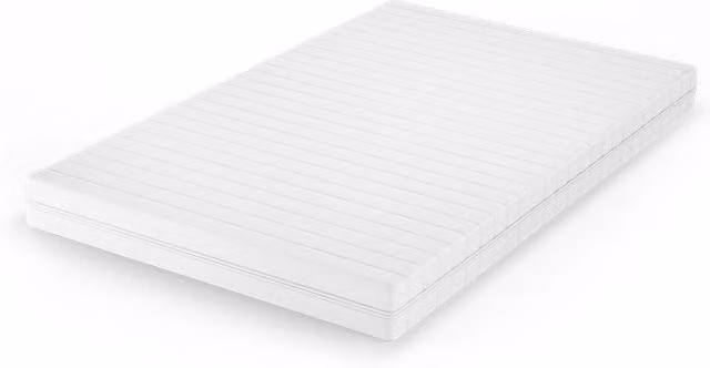 Materasso in schiuma fredda VitaliSpa Bianco L: 140 cm, P: 200 cm, H: 16 cm, grado di durezza H3 con 7 zone a memoria di forma