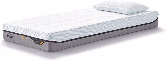 Materasso Tempur Pro SmartCool bianco, medio-rigido con schiuma viscoelastica e regolazione della temperatura, L 190 cm x H 25 cm (H3)